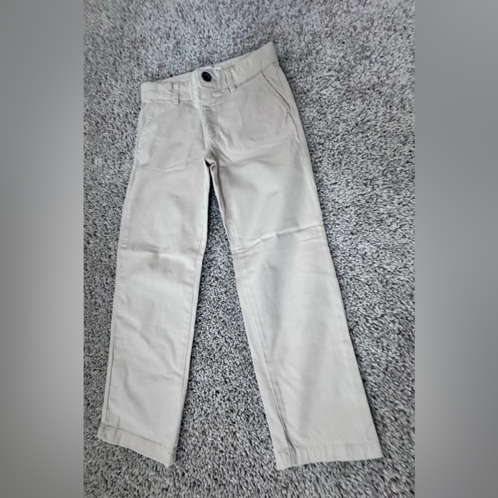 Zara Light Tan pants size 6 boys kids